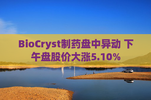 BioCryst制药盘中异动 下午盘股价大涨5.10%