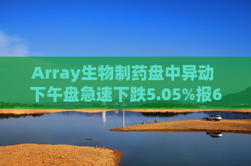 Array生物制药盘中异动 下午盘急速下跌5.05%报6.68美元