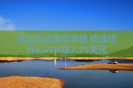 凯信远达盘中异动 快速拉升6.59%报2.75美元