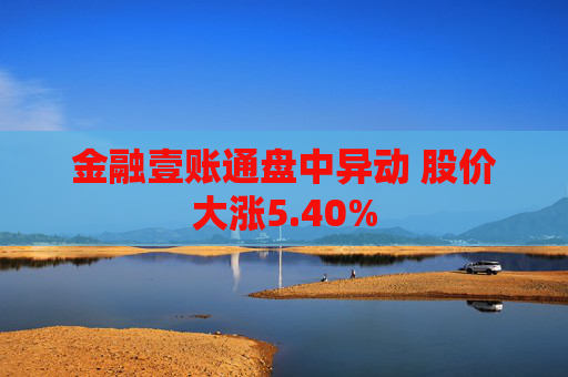 金融壹账通盘中异动 股价大涨5.40%