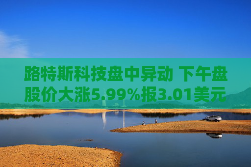 路特斯科技盘中异动 下午盘股价大涨5.99%报3.01美元