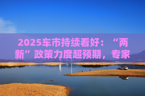 2025车市持续看好：“两新”政策力度超预期，专家预期年末走势更强劲
