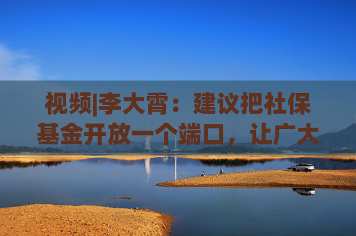 视频|李大霄：建议把社保基金开放一个端口，让广大股民基民购买