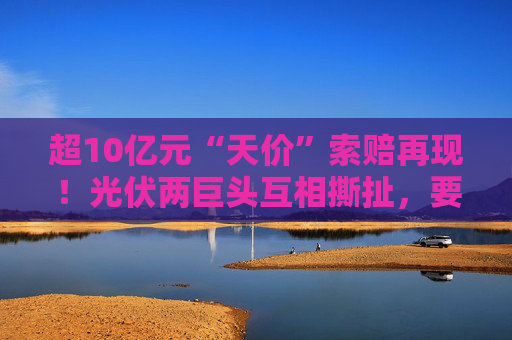 超10亿元“天价”索赔再现！光伏两巨头互相撕扯，要求销毁侵权产品