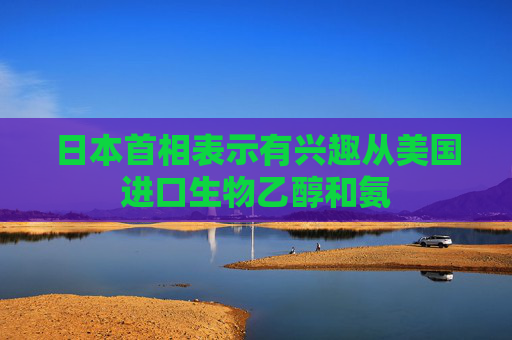 日本首相表示有兴趣从美国进口生物乙醇和氨