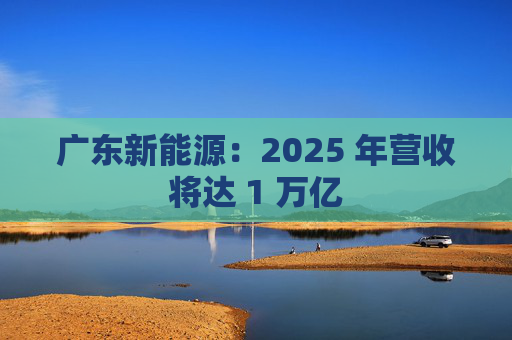 广东新能源：2025 年营收将达 1 万亿