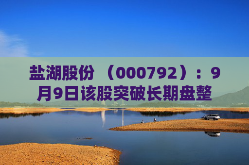 盐湖股份 （000792）：9月9日该股突破长期盘整