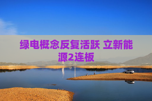 绿电概念反复活跃 立新能源2连板