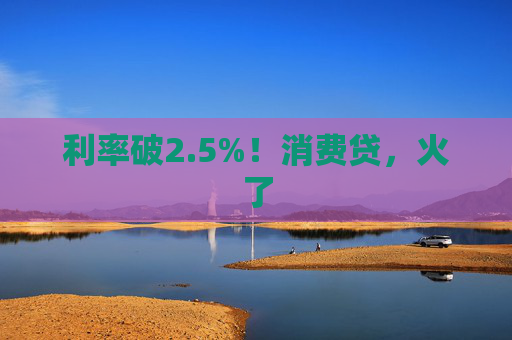 利率破2.5%！消费贷，火了