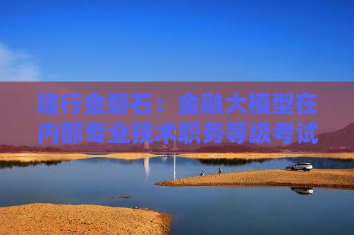 建行金磐石：金融大模型在内部专业技术职务等级考试中的总平均分比员工高20分