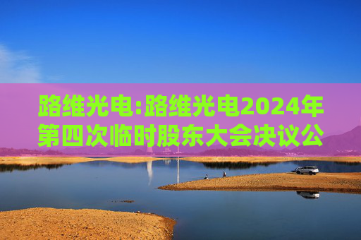 路维光电:路维光电2024年第四次临时股东大会决议公告