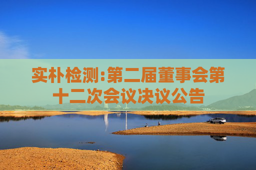 实朴检测:第二届董事会第十二次会议决议公告