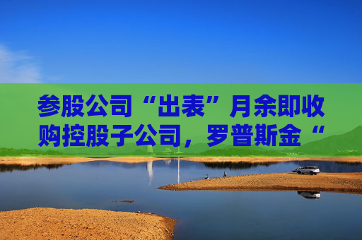 参股公司“出表”月余即收购控股子公司，罗普斯金“资产腾挪”有玄机