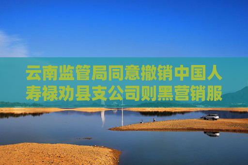 云南监管局同意撤销中国人寿禄劝县支公司则黑营销服务部