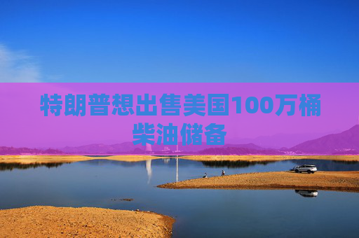 特朗普想出售美国100万桶柴油储备