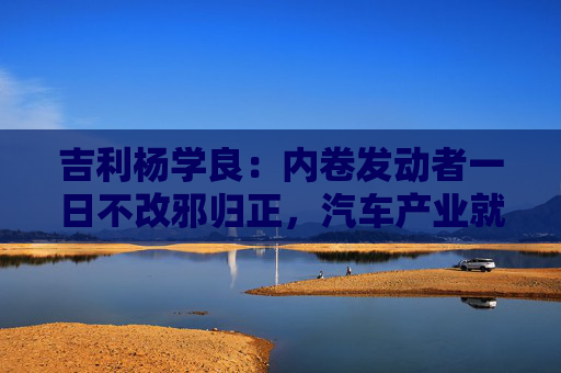 吉利杨学良：内卷发动者一日不改邪归正，汽车产业就不可能由大变强