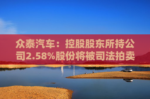 众泰汽车：控股股东所持公司2.58%股份将被司法拍卖