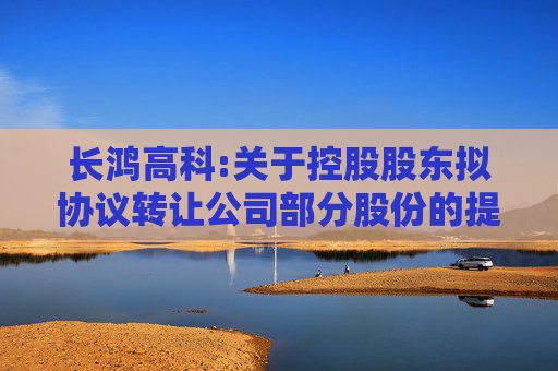 长鸿高科:关于控股股东拟协议转让公司部分股份的提示性公告