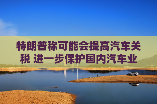特朗普称可能会提高汽车关税 进一步保护国内汽车业