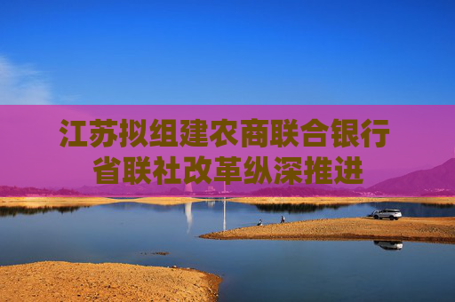 江苏拟组建农商联合银行 省联社改革纵深推进