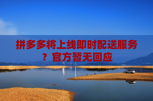 拼多多将上线即时配送服务？官方暂无回应