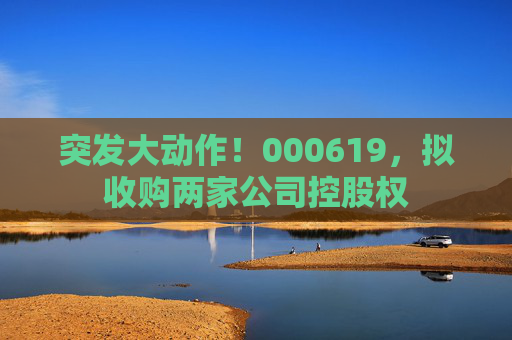 突发大动作！000619，拟收购两家公司控股权