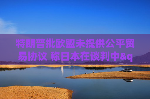 特朗普批欧盟未提供公平贸易协议 称日本在谈判中"态度强硬"