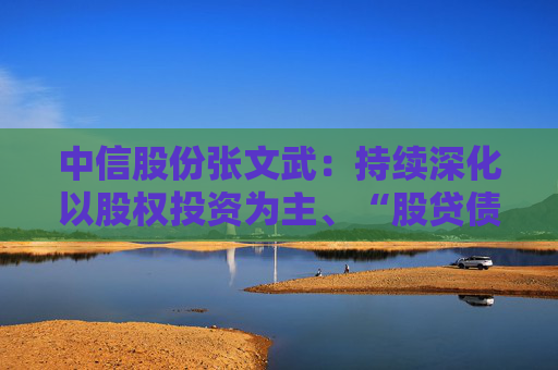 中信股份张文武：持续深化以股权投资为主、“股贷债保”联动的金融服务支撑体系
