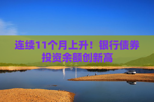 连续11个月上升！银行债券投资余额创新高