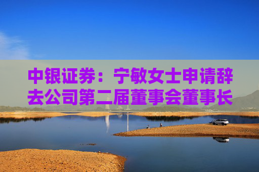 中银证券：宁敏女士申请辞去公司第二届董事会董事长等职务