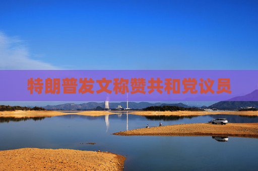 特朗普发文称赞共和党议员