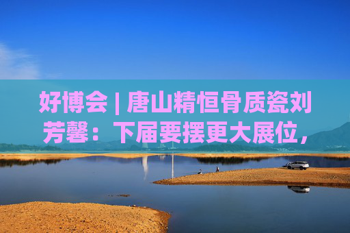 好博会 | 唐山精恒骨质瓷刘芳馨：下届要摆更大展位，愿把唐山骨瓷打出品牌！