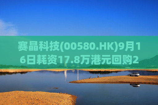 赛晶科技(00580.HK)9月16日耗资17.8万港元回购20万股