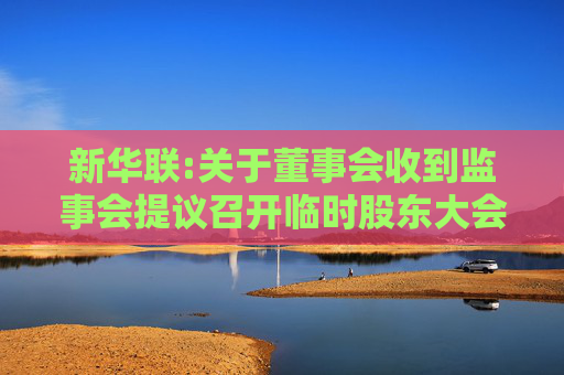 新华联:关于董事会收到监事会提议召开临时股东大会的函的公告