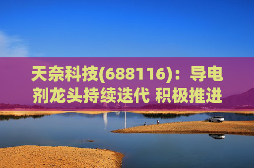 天奈科技(688116)：导电剂龙头持续迭代 积极推进一体化布局