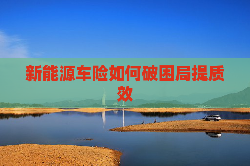 新能源车险如何破困局提质效