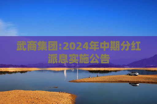 武商集团:2024年中期分红派息实施公告