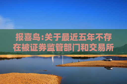 报喜鸟:关于最近五年不存在被证券监管部门和交易所处罚或采取监管措施的公告