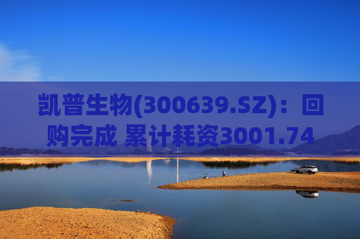 凯普生物(300639.SZ)：回购完成 累计耗资3001.74万元回购597.90万股