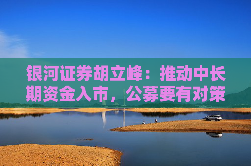 银河证券胡立峰：推动中长期资金入市，公募要有对策
