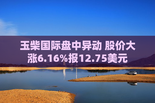 玉柴国际盘中异动 股价大涨6.16%报12.75美元