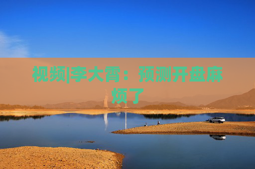 视频|李大霄：预测开盘麻烦了