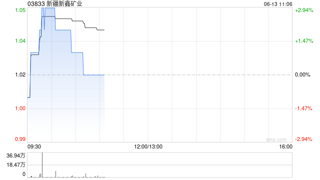 新疆新鑫矿业完成收购新疆华瓯矿业51%股权